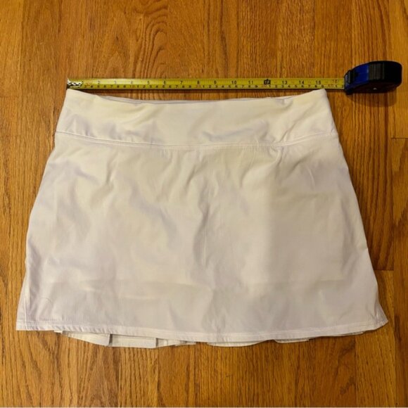 Lululemon Run: Pace Setter Skirt *TallWhite size 8 - Picture 6 of 15